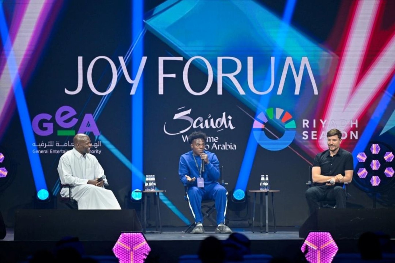 بحضور نجوم وصُناع الترفيه حول العالم.. انطلاق فعالية Joy Forum 2025 بالرياض
