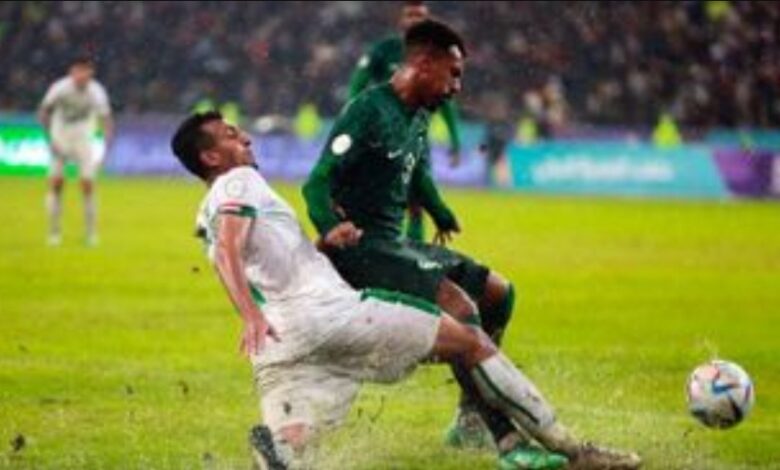 مباراة السعودية والعراق في تصفيات كأس العالم 2026