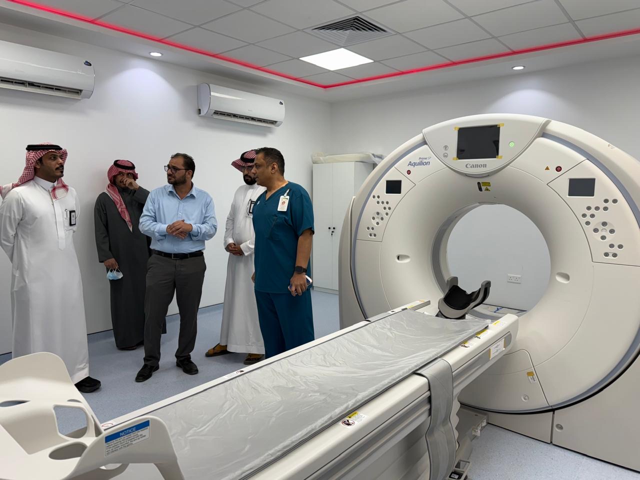 ‫مستشفى عفيف العام يبدأ تشغيل جهاز الأشعة المقطعية الجديد