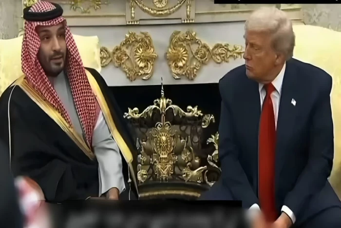 بالفيديو.. ترامب يوبّخ مراسلة بعدما وجّهت سؤالًا لولي العهد حول أحداث 11 سبتمبر ومقتل خاشقجي.. والأمير يفاجئها برد حاسم