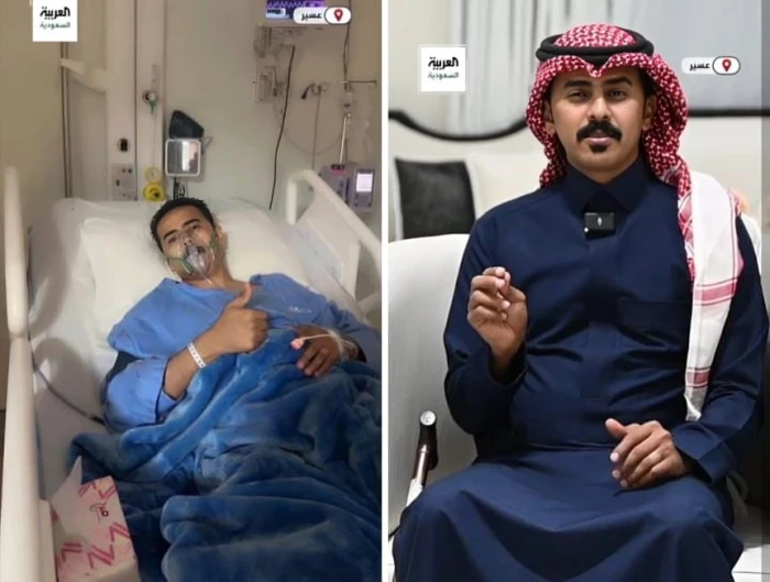 بالفيديو.. قصة شاب سعودي تبرع بكليته لسيدة لا يعرفها في ‎عسير