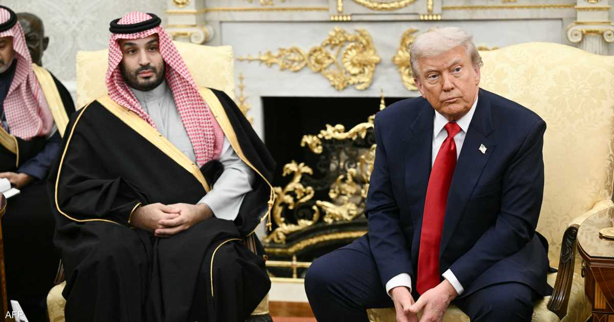 محمد بن سلمان يعلن استثمار التريليون وترامب يؤكد صفقة F35