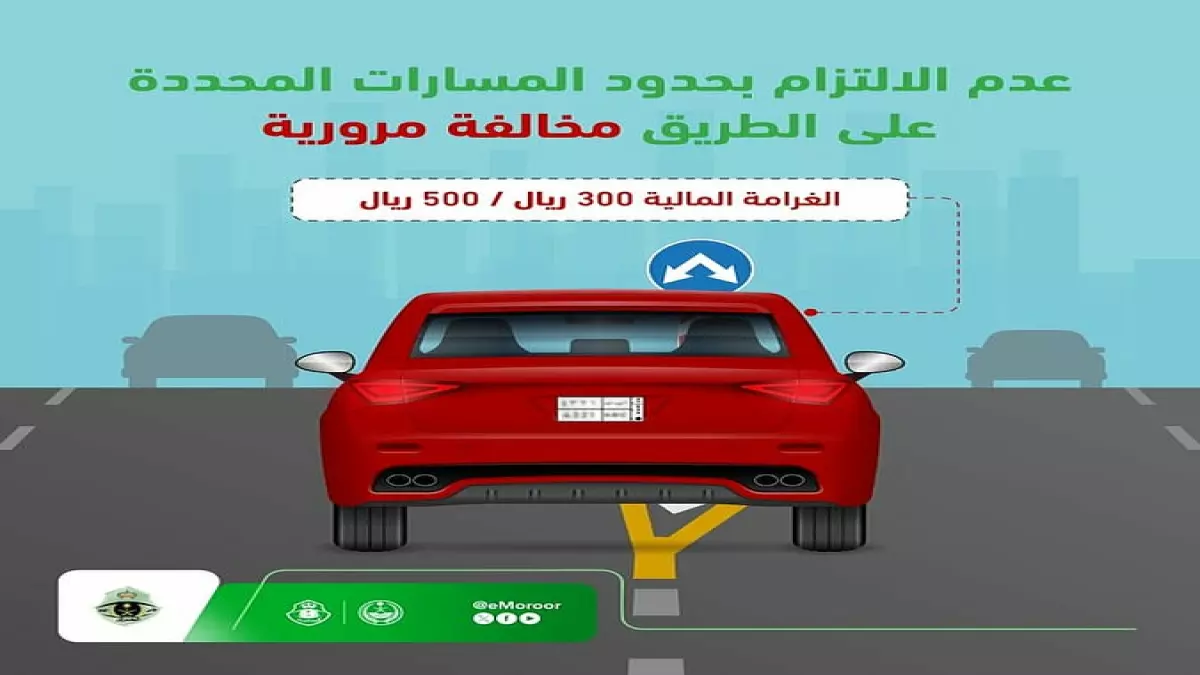 عاجل: المرور السعودي يعلن غرامة صادمة 500 ريال + حجز المركبة... هل أنت ضمن المخالفين؟