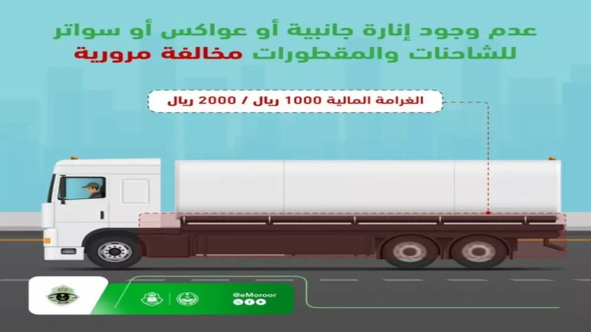 عاجل: غرامة 2000 ريال وإيقاف الترخيص فوراً... مخالفة خطيرة تهدد حياة السائقين في السعودية!
