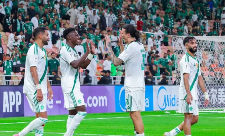 مباراة الأهلي في مواجهة الشرطة العراقي