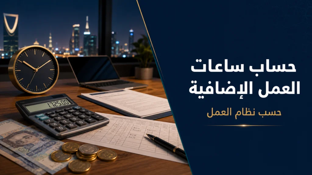 حساب ساعات العمل الإضافية في السعودية حسب نظام العمل